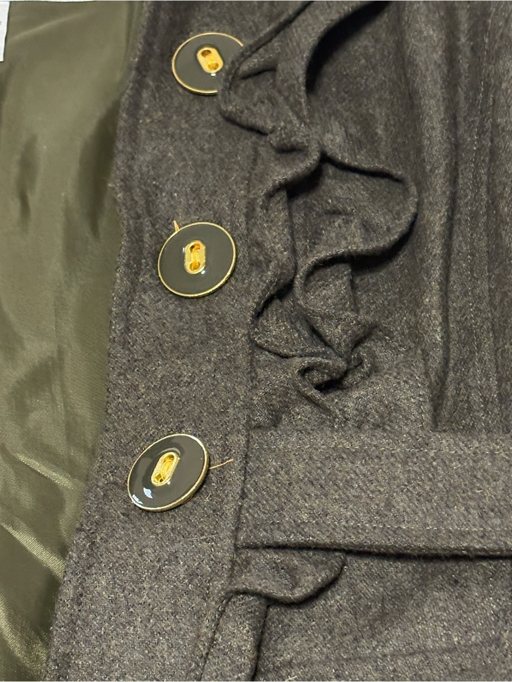 Tabitha Green Ruffle Button Jacket - Picture 4 of 5